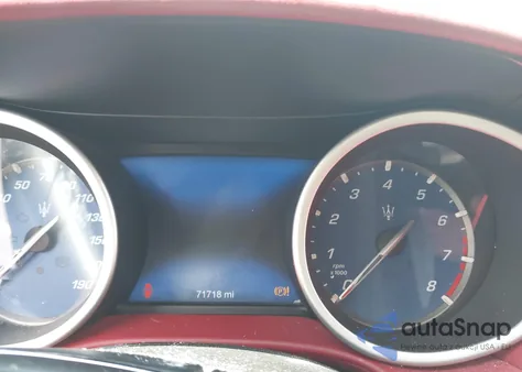 2019 Maserati Ghibli S Q4 Granlusso из США, поврежденный, VIN ZAM57YTL4K134024